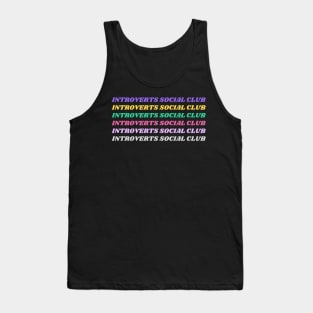 Introverts Social Club Tank Top